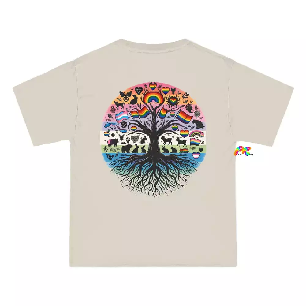 Pride/LGBTQ Tree Beefy-T  Short-Sleeve T-Shirt