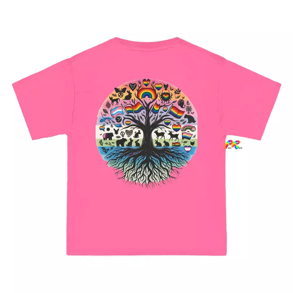 Pride/LGBTQ Tree Beefy-T  Short-Sleeve T-Shirt