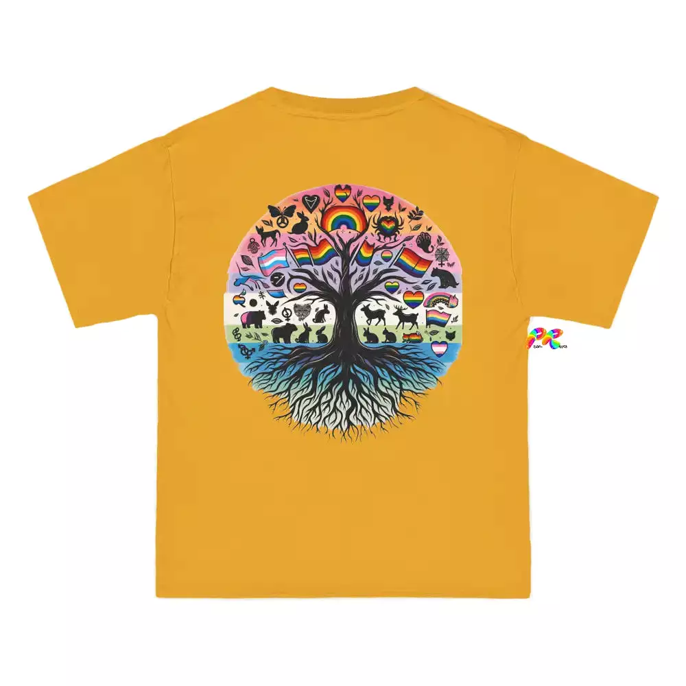 Pride/LGBTQ Tree Beefy-T  Short-Sleeve T-Shirt