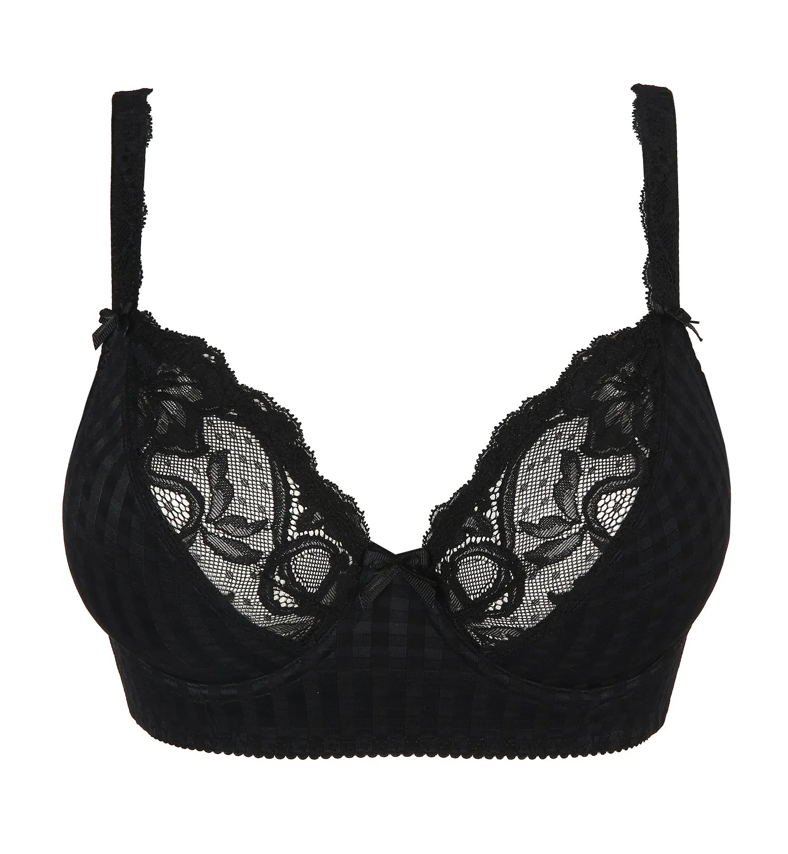 PrimaDonna Madison Plunge Longline Underwire Bra (0262126) - Black