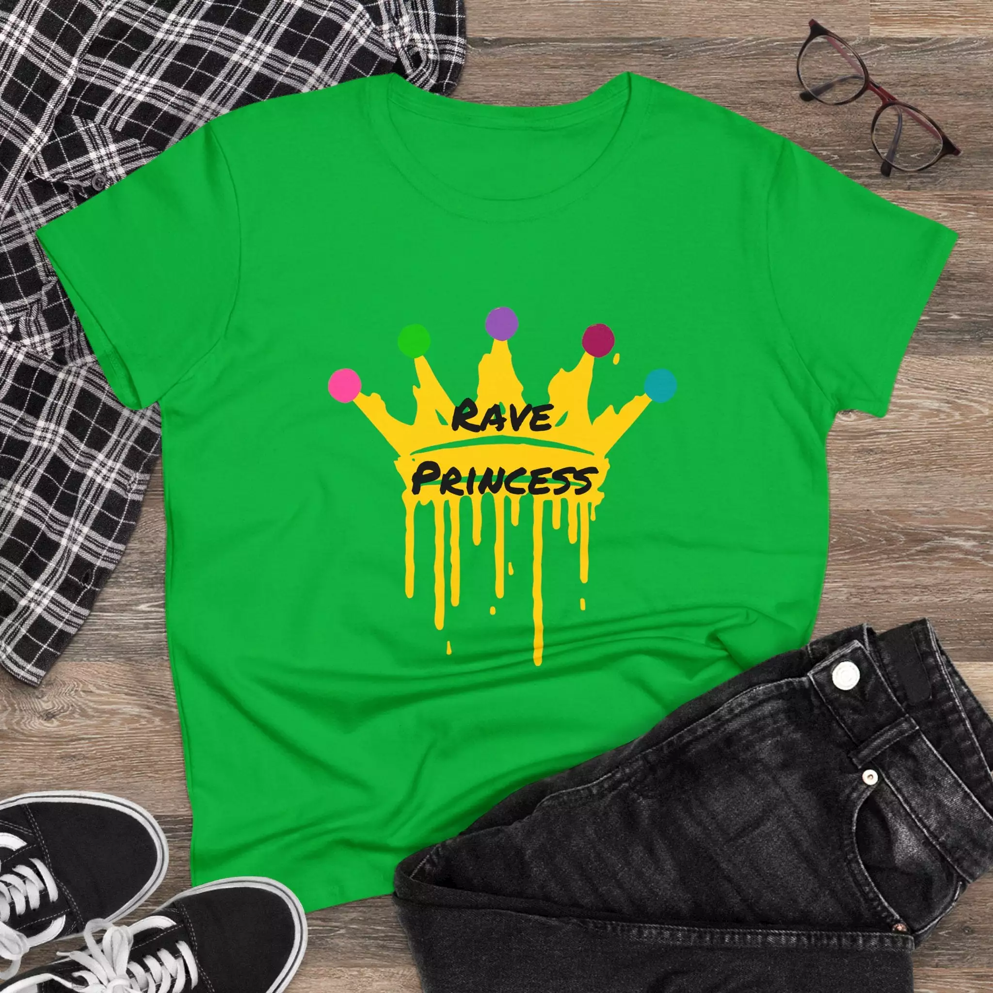 Rave Princess Lightweight Cotton T-Shirt