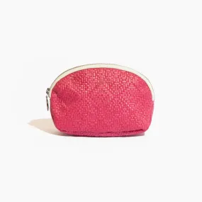 Rose Weave Cosmetic Pouch