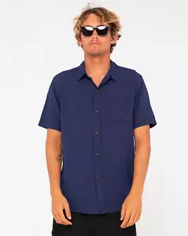 Rusty USA Razor Blade Short Sleeve Rayon Shirt