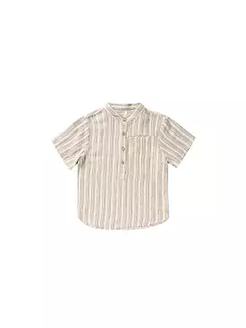 Rylee & Cru - Nautical Stripe Short Sleeve Mason Shirt