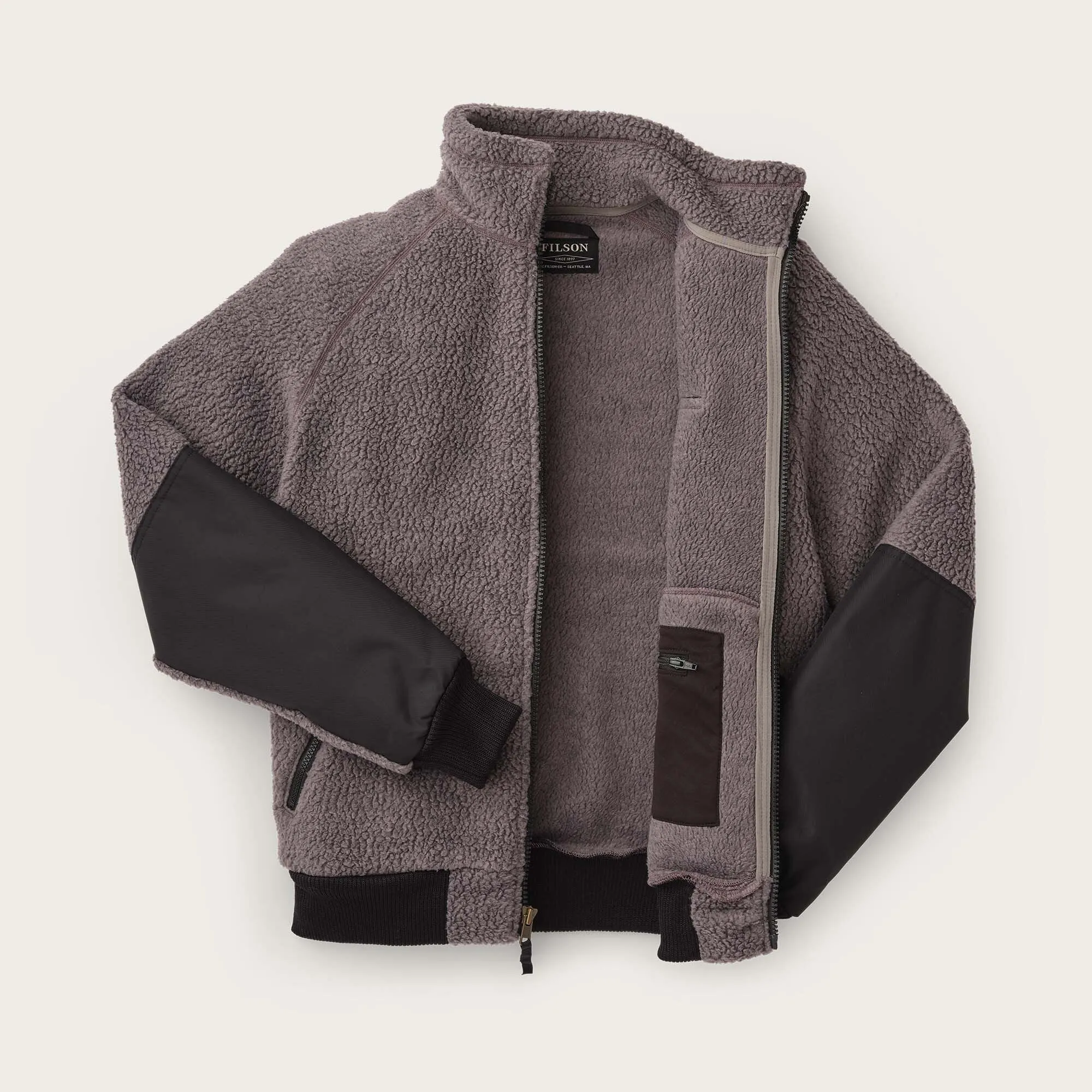 SHERPA FLEECE JACKET