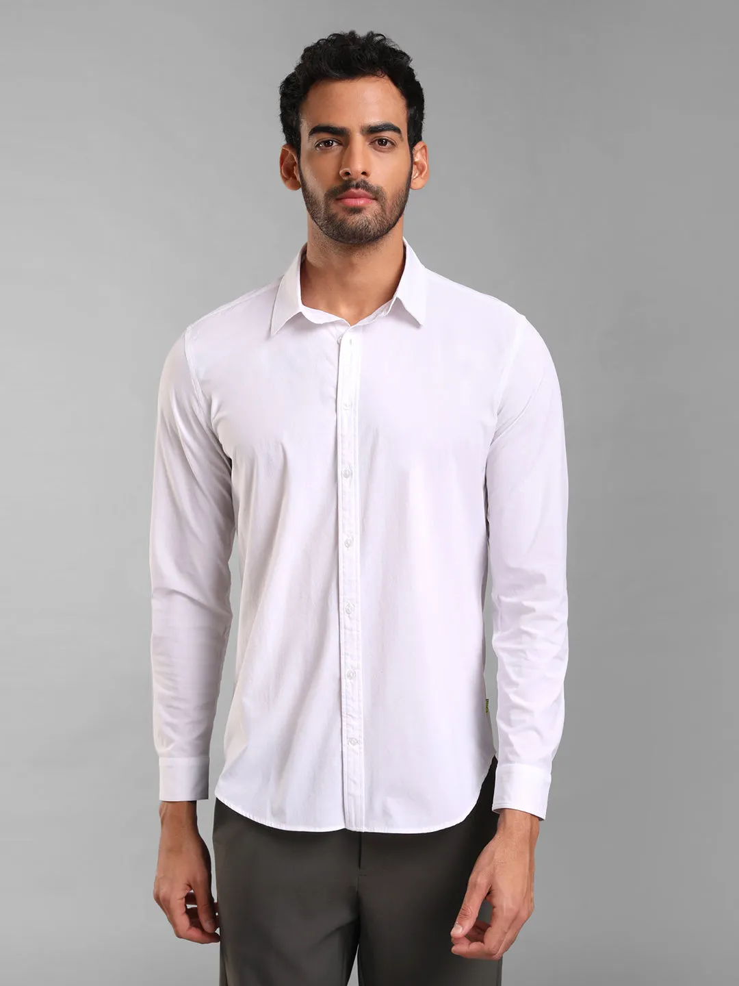 Stretch Nylon Regular Shirt