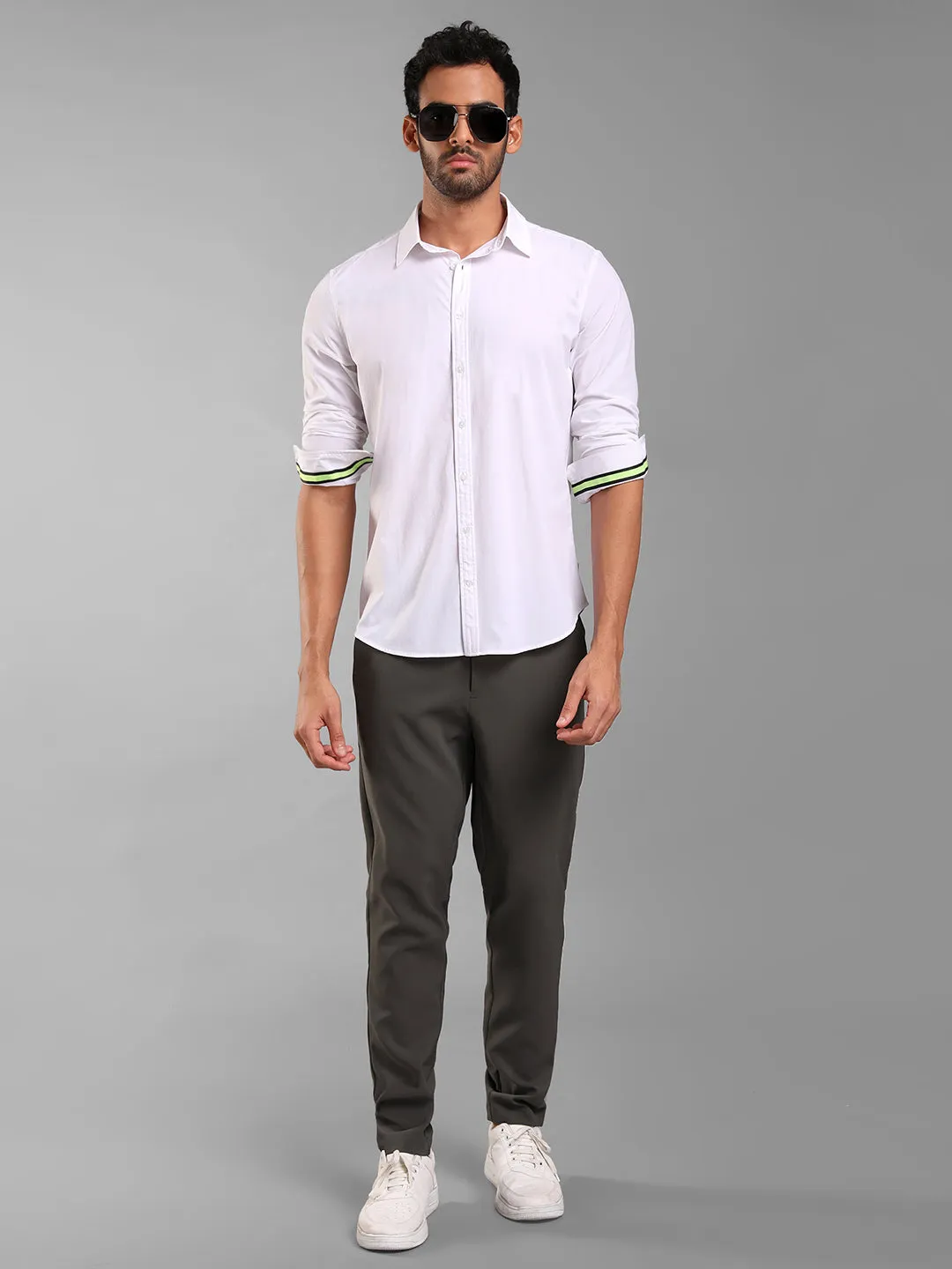 Stretch Nylon Regular Shirt