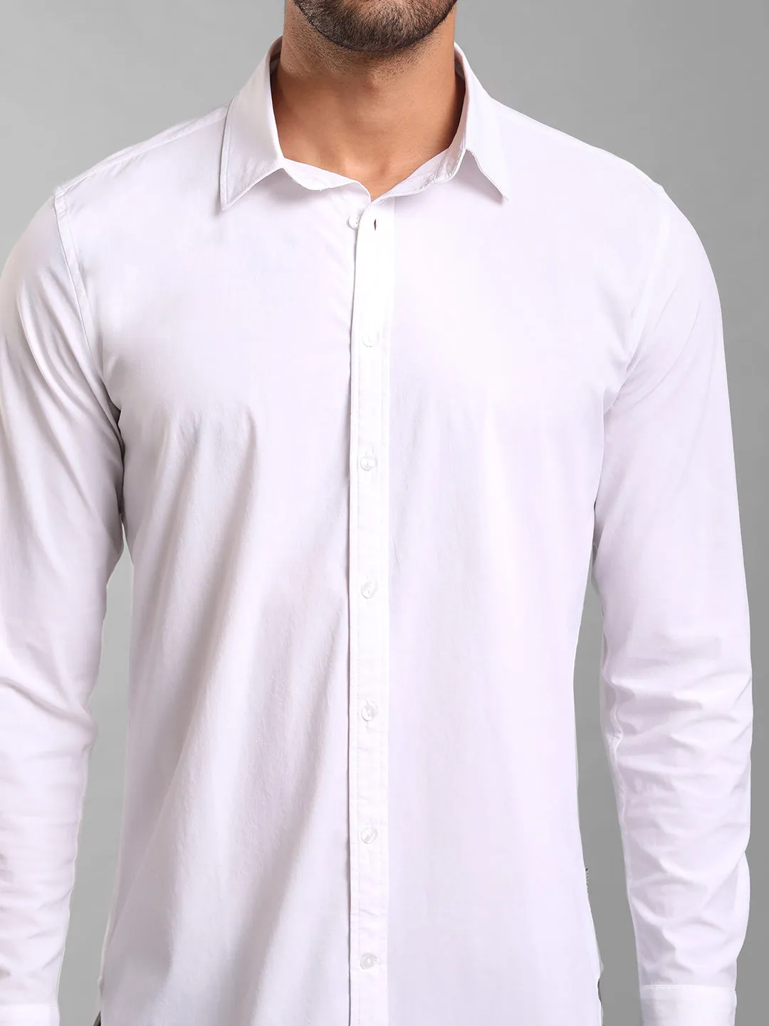 Stretch Nylon Regular Shirt