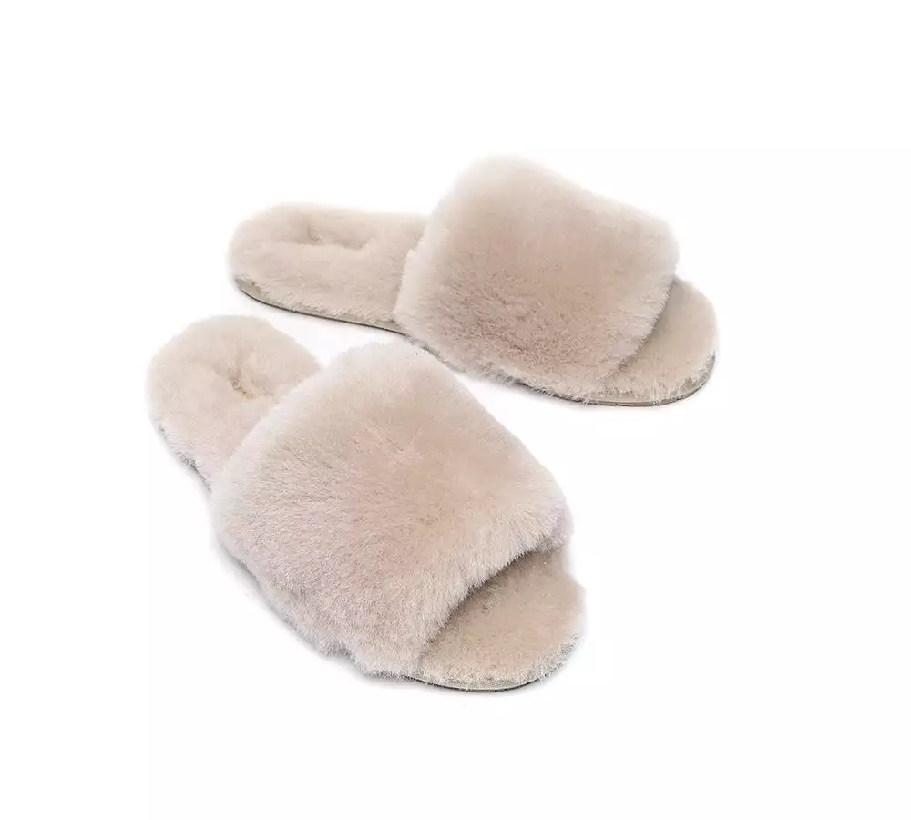 UGG Australian Shepherd Fluffy Slides Hailey Slide