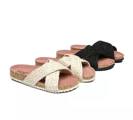 UGG Australian Shepherd Women Sandals Espadrilles Flat Slide Milo