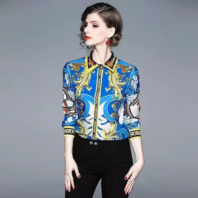 Vintage Poplin Floral Shirt