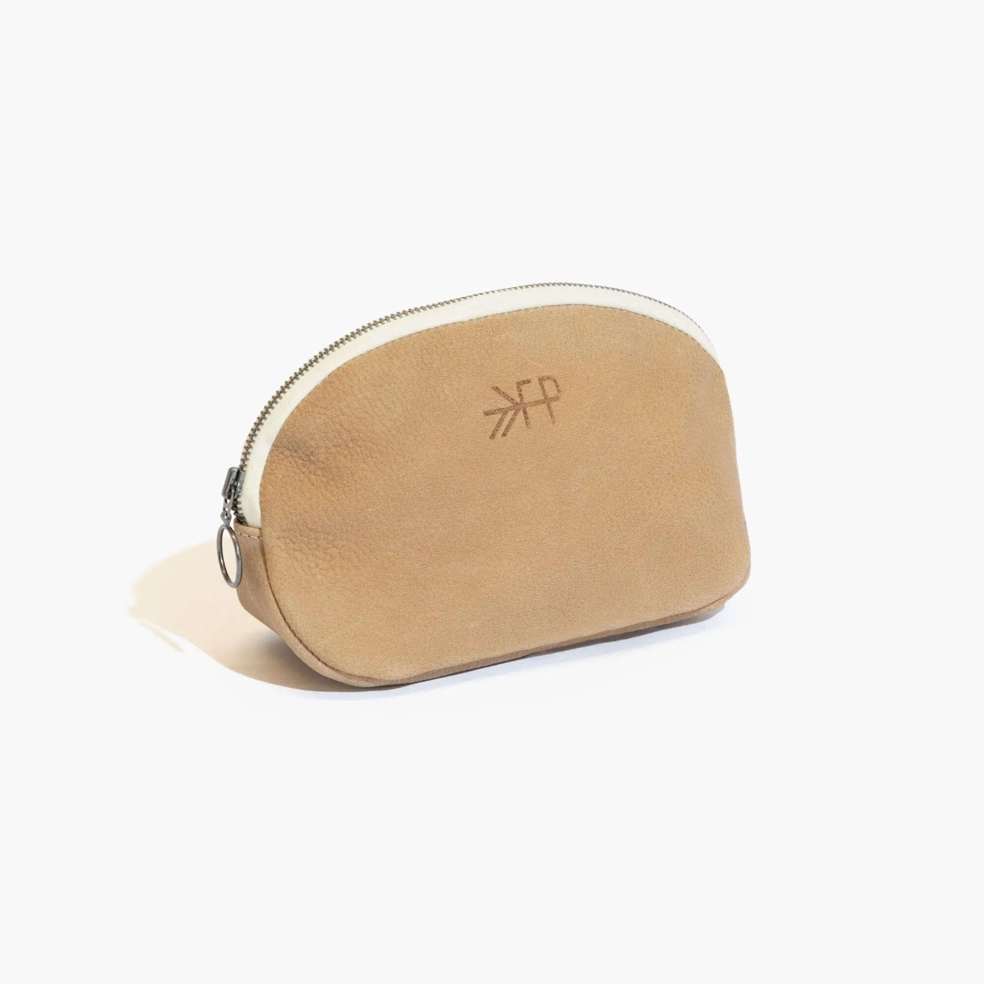 Weathered Brown Cosmetic Pouch