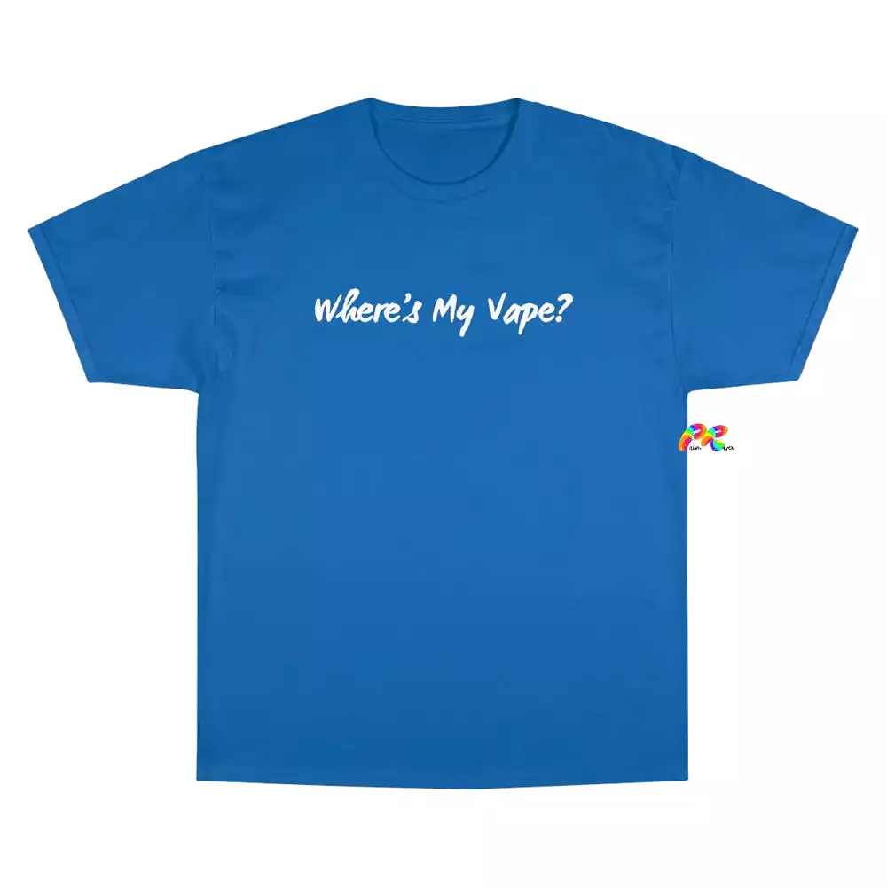 Where's My Vape Champion T-Shirt