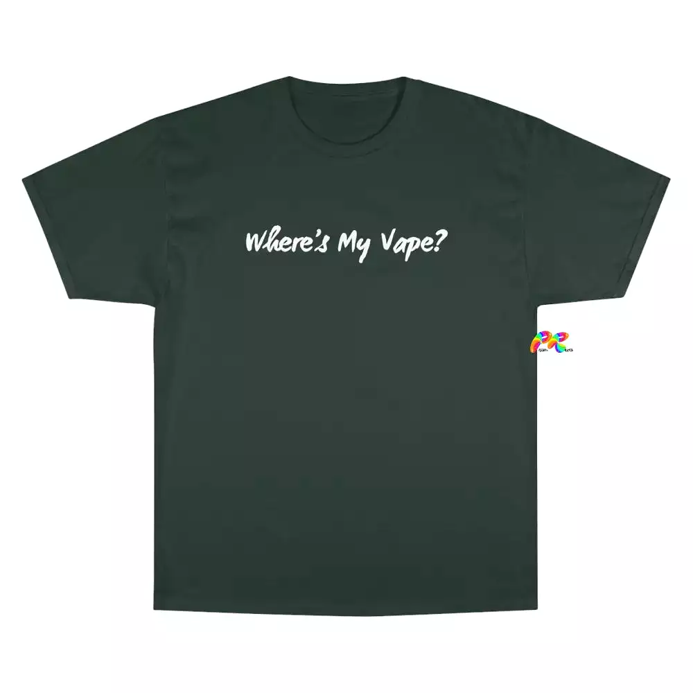 Where's My Vape Champion T-Shirt