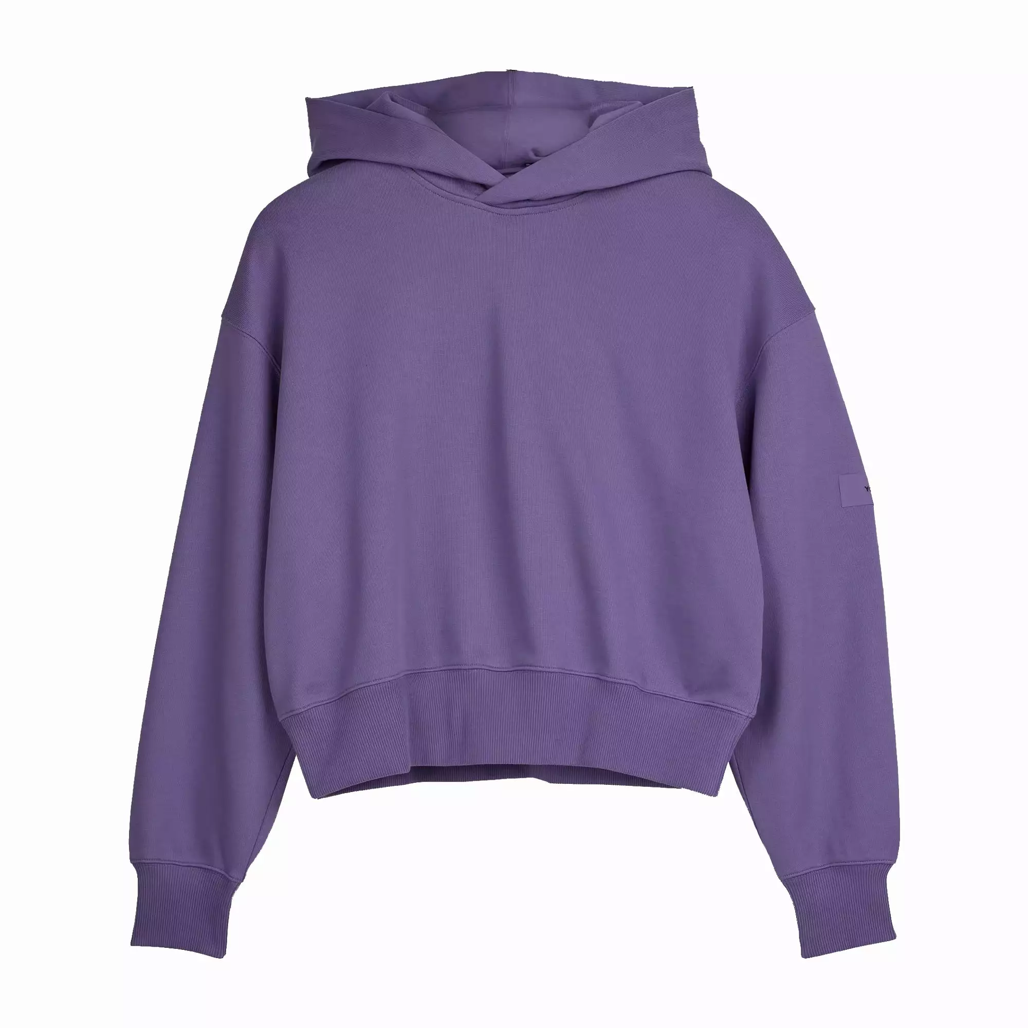 WMN'S ORGANIC COTTON TERRY BOXY HOODIE 'TECH PURPLE'