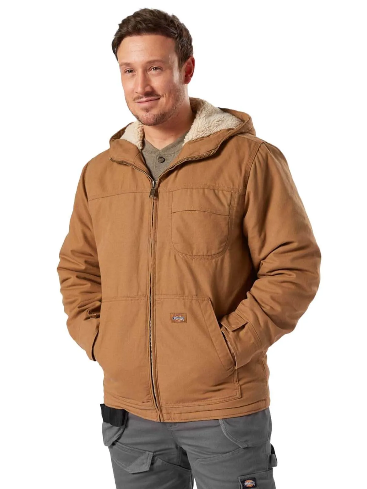 Work Jacket Sherpa Lined Duck Cotton - Dickies