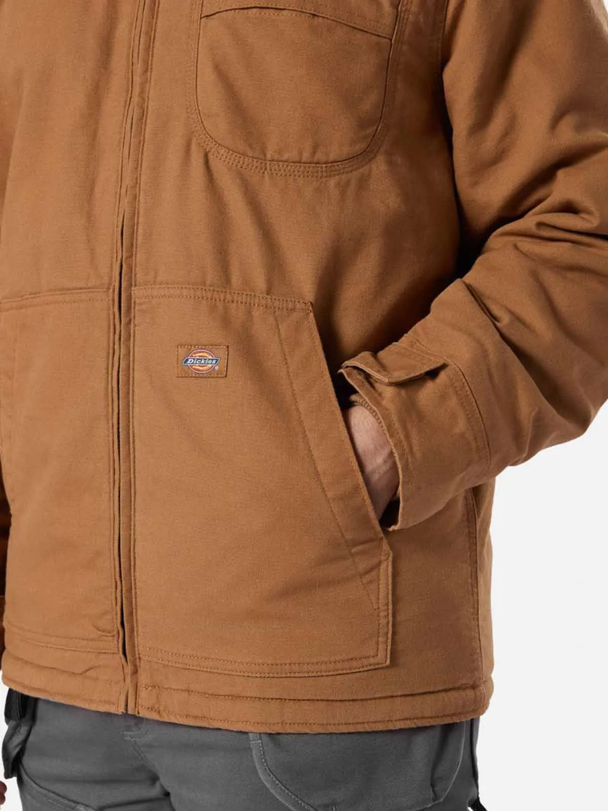 Work Jacket Sherpa Lined Duck Cotton - Dickies