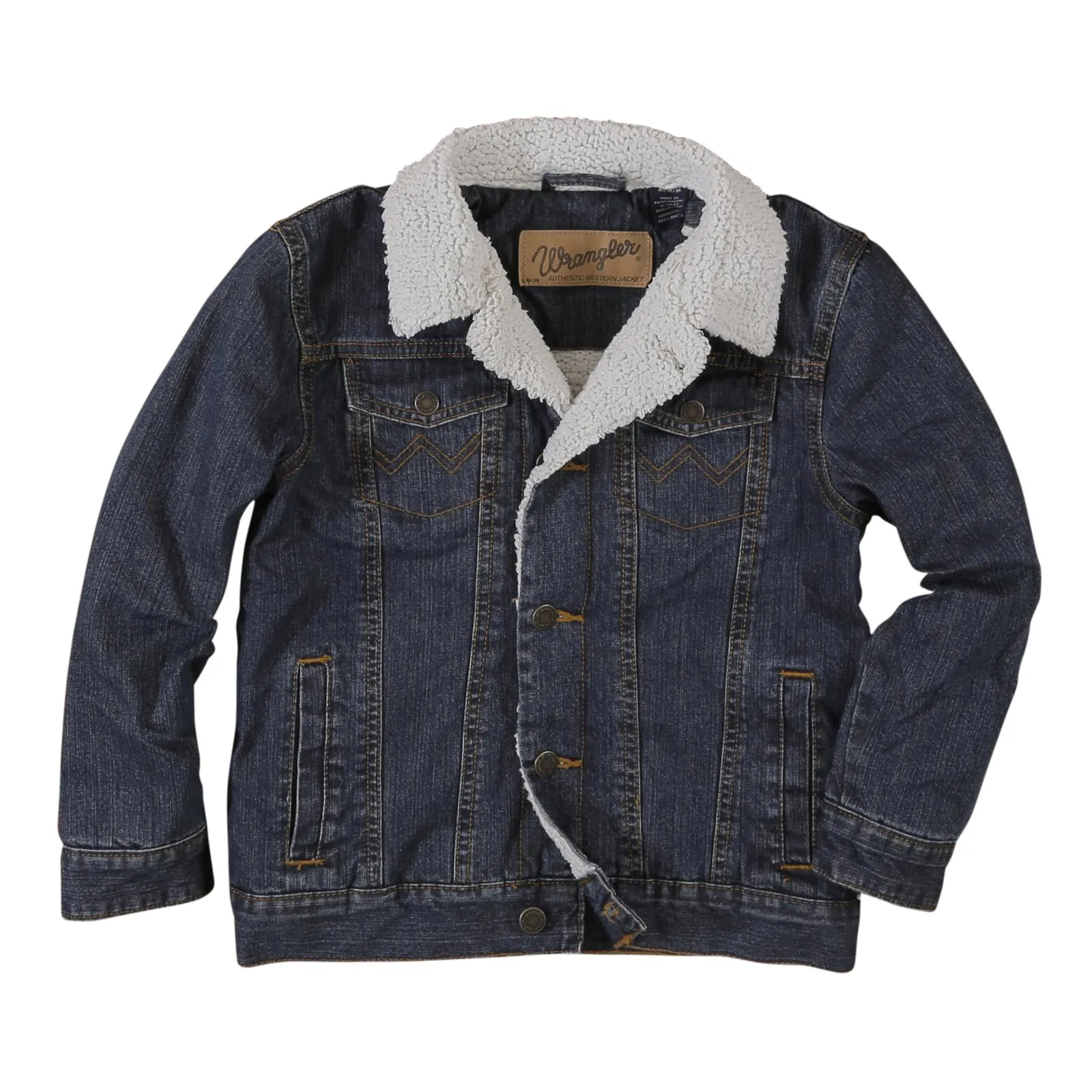 Wrangler Sherpa Lined Denim Jacket